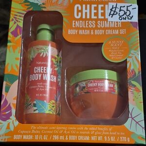Cheeky Body Wash & Cream Set - Orange